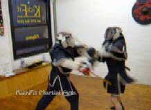 Martial arts video clip