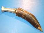Vintage small Alloy Hilt Gurkha Kukri  - 2