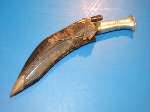 Vintage small Alloy Hilt Gurkha Kukri  - 3