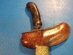 Antique  Javanese with very nice meteoroid/ watered steel blade , “Pamor Santa”.? - 6