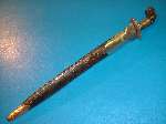 Very Unusual vintage Kris Dagger -wavy Blade in the form of a Cobra, - 3