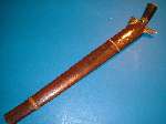 Antique Moro Sundang Kris Sword c1900. "Naga”Dragon engraved Blade - 2