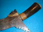 Antique Moro Sundang Kris Sword c1900. "Naga”Dragon engraved Blade - 3