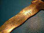 Antique Moro Sundang Kris Sword c1900. "Naga”Dragon engraved Blade - 7