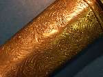 Moro “Punal” type Kris small Sword,Bone Handle /Scabbard -southern Philippines. - 4