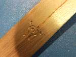 Moro “Punal” type Kris small Sword,Bone Handle /Scabbard -southern Philippines. - 7