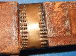 Very large antique Sudanese Tureg Kaskara sword ,cruciform style brass covered handle