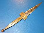 Very unusual and large Sudanese sword, probably from the Tureg tribe