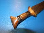Large antique Sudanese/North African Jambiya scarce Rhino Horn.