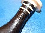 Very good Sudanese Arm Dagger with Ivory Hilt and silver Pommel