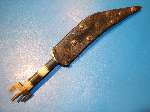 Scarce Early 19th Century African Dagger possibly from Somalia.