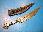 Scarce Early 19th Century African Dagger possibly from Somalia.
