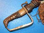 Very unusual 19th century Sudanese sword