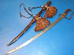 Very unusual 19th century Sudanese sword