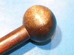 Massive 19th century Zulu Knobkerie (knobkerrie/knopkierrie/ knobkerrie) Heavy Fighting Club.