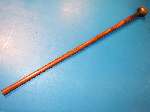 Massive 19th century Zulu Knobkerie (knobkerrie/knopkierrie/ knobkerrie) Heavy Fighting Club.