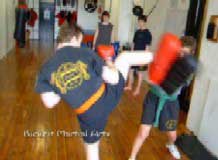 Martial arts video clip
