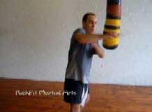 Martial arts video clip