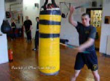 Martial arts video clip