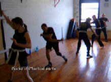 Martial arts video clip
