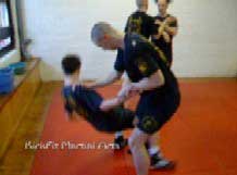 Martial arts video clip