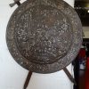 Vintage Brass Wall Hanger  Shield and Swords - Image 10