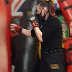 women jkd kickboxing yvonne