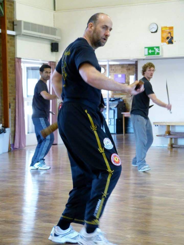 Grand Master Richard Hudson Teaching Eskrima Kali Arnis Martial Arts Nottingham KickFit