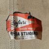 Vintage Military look khaki canvas folding campaign camp bed for an Officer - Image 9