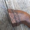 Ww2. World War 2 Era Moro Philippine Sundang kris sword.  Mother of pearl inlay decoration. - Image 5