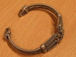 Silver Look Chinese Dragon Bracelet
