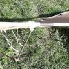 Vintage Military look khaki canvas folding campaign camp bed for an Officer - Image 7
