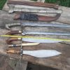 Ww2. World War 2 Era Moro Philippine Sundang kris sword.  Mother of pearl inlay decoration. - Image 22