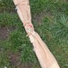 Vintage Military look khaki canvas folding campaign camp bed for an Officer - Image 8