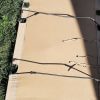 Vintage Military look khaki canvas folding campaign camp bed for an Officer - Image 3