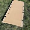 Vintage Military look khaki canvas folding campaign camp bed for an Officer - Image 5