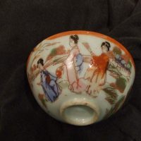 China or Porcelain Vintage Japanese Sake cup. £25.00