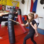 eskrima women martial arts nottingham fma mma ufc training kick bag