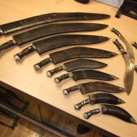 Various types of Vintage Indian made kukris from £15.50