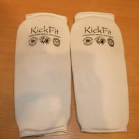 Padded shin guard Kickfit logo  (Others Available)