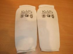 Padded shin guard Kickfit logo  (Others Available)
