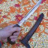 Vintage Javanese golok/ parang/ pedang knife or short sword.  (jgp0001) - Image 4