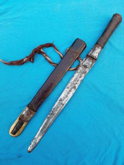 (AFD0007) Nice Antique African Dagger