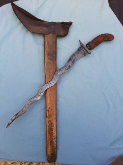 Vintage Javanese Keris/ kris dagger ( Jkd0001)