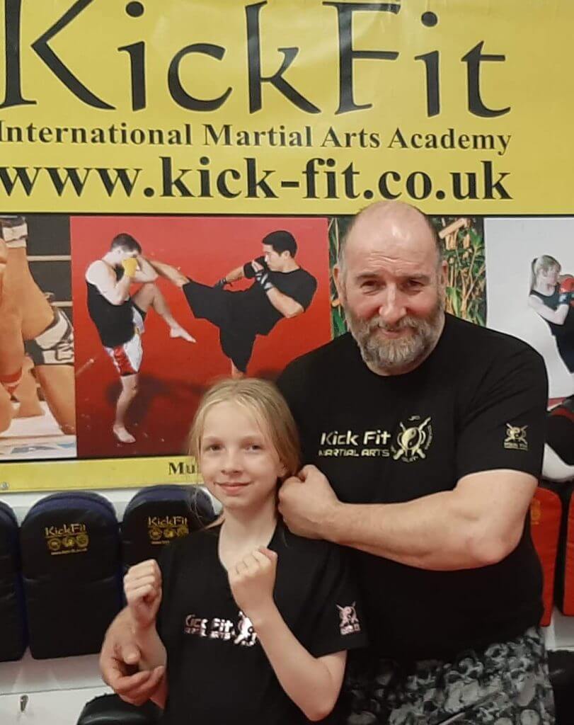 GM Sifu Hudson with his youngest daughter