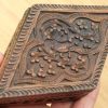 (AINDCARVBOX0001) Antique Indian Diamond shape Box - Image 8