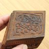 (AINDCARVBOX0001) Antique Indian Diamond shape Box - Image 6
