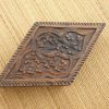 (AINDCARVBOX0001) Antique Indian Diamond shape Box - Image 4