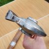 (AMOROKRISSW0001) Large Antique Vintage Morro Philippine Sundang Kris Fighting sword with a large double edge wavy Blade. - Image 15