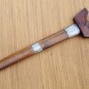 (AMOROKRISSW0001) Large Antique Vintage Morro Philippine Sundang Kris Fighting sword with a large double edge wavy Blade. - Image 4